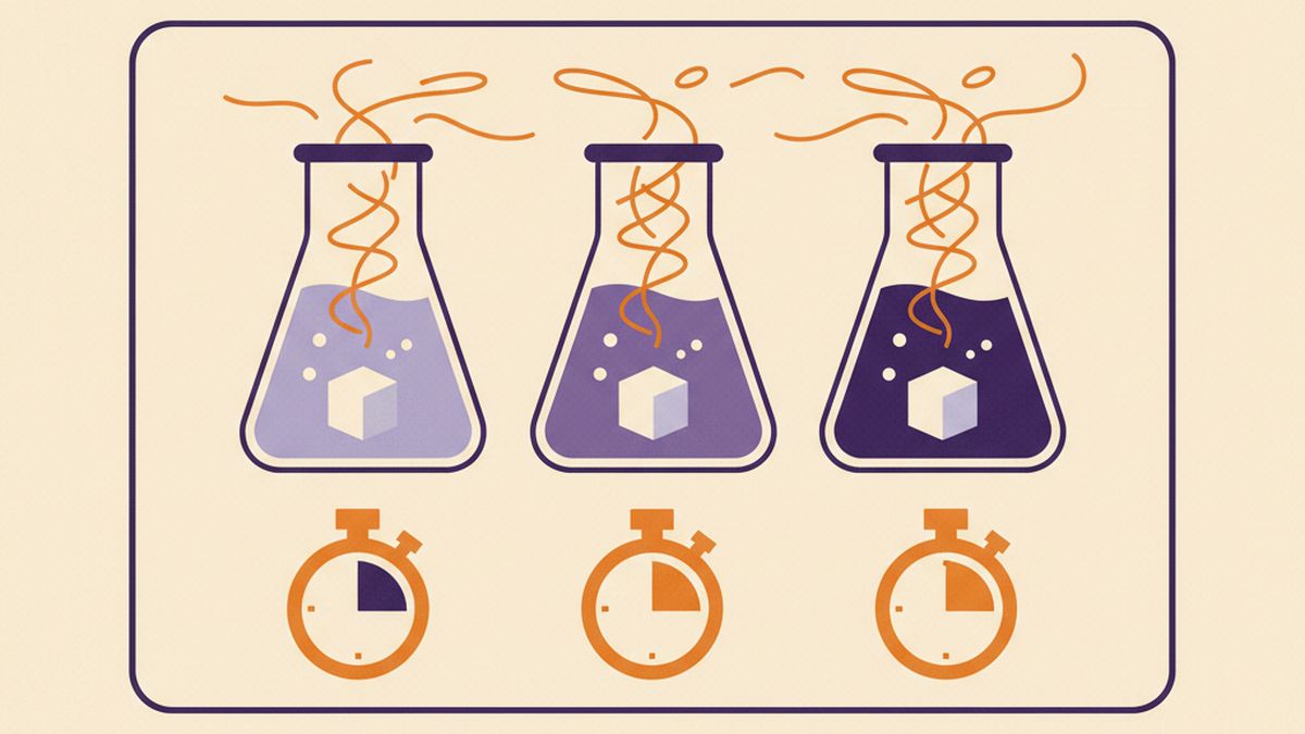 Does water temperature affect dissolving speed?