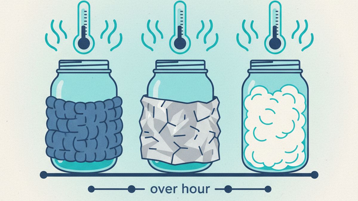 Which material provides the best insulation?